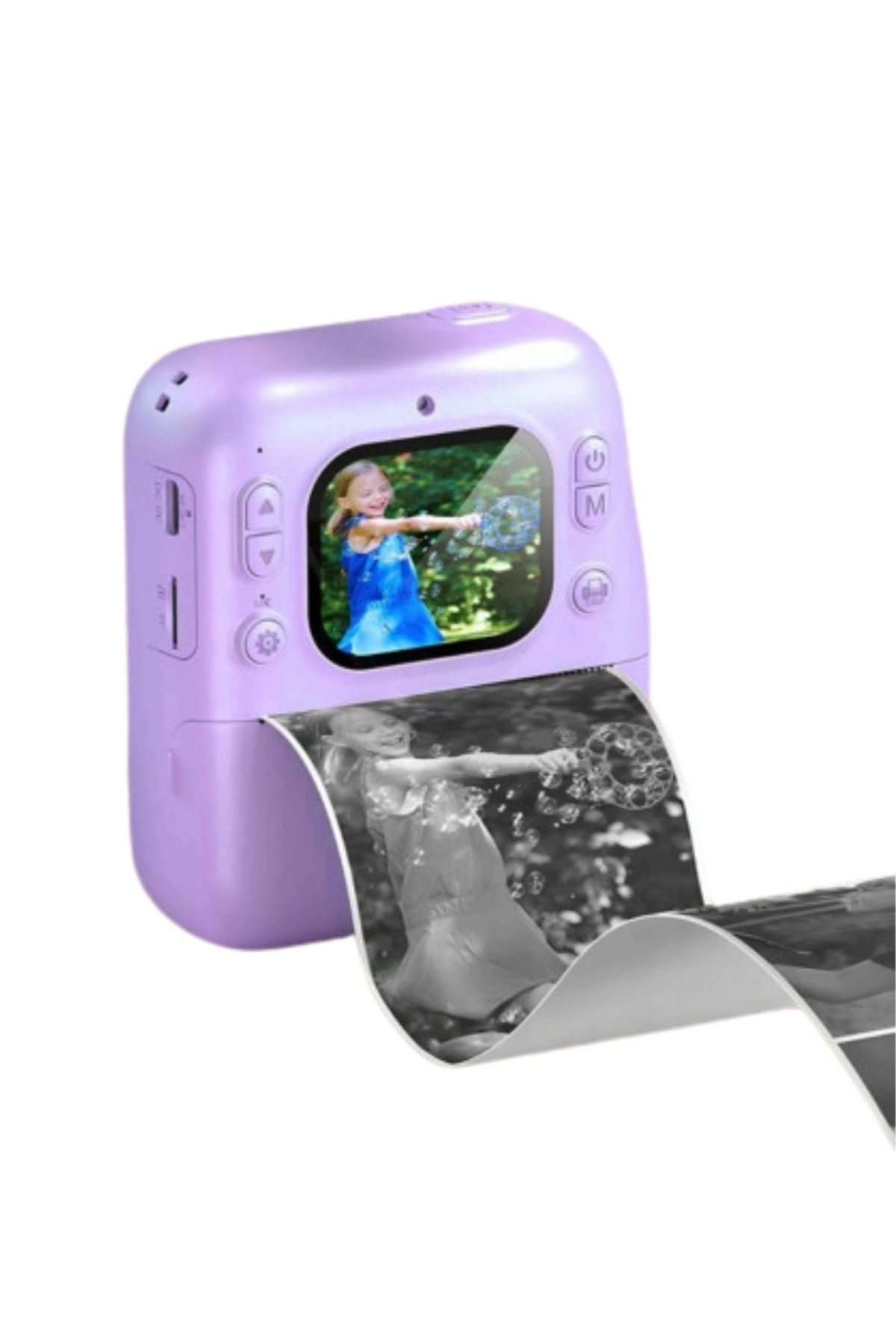 Epilons Mini Çocuk Kamerası Fotoğraf Video Çekim 4 Rulo Kağıt Ve 5 Kalem Hediyeli fotoğrafı 3 (önizleme)