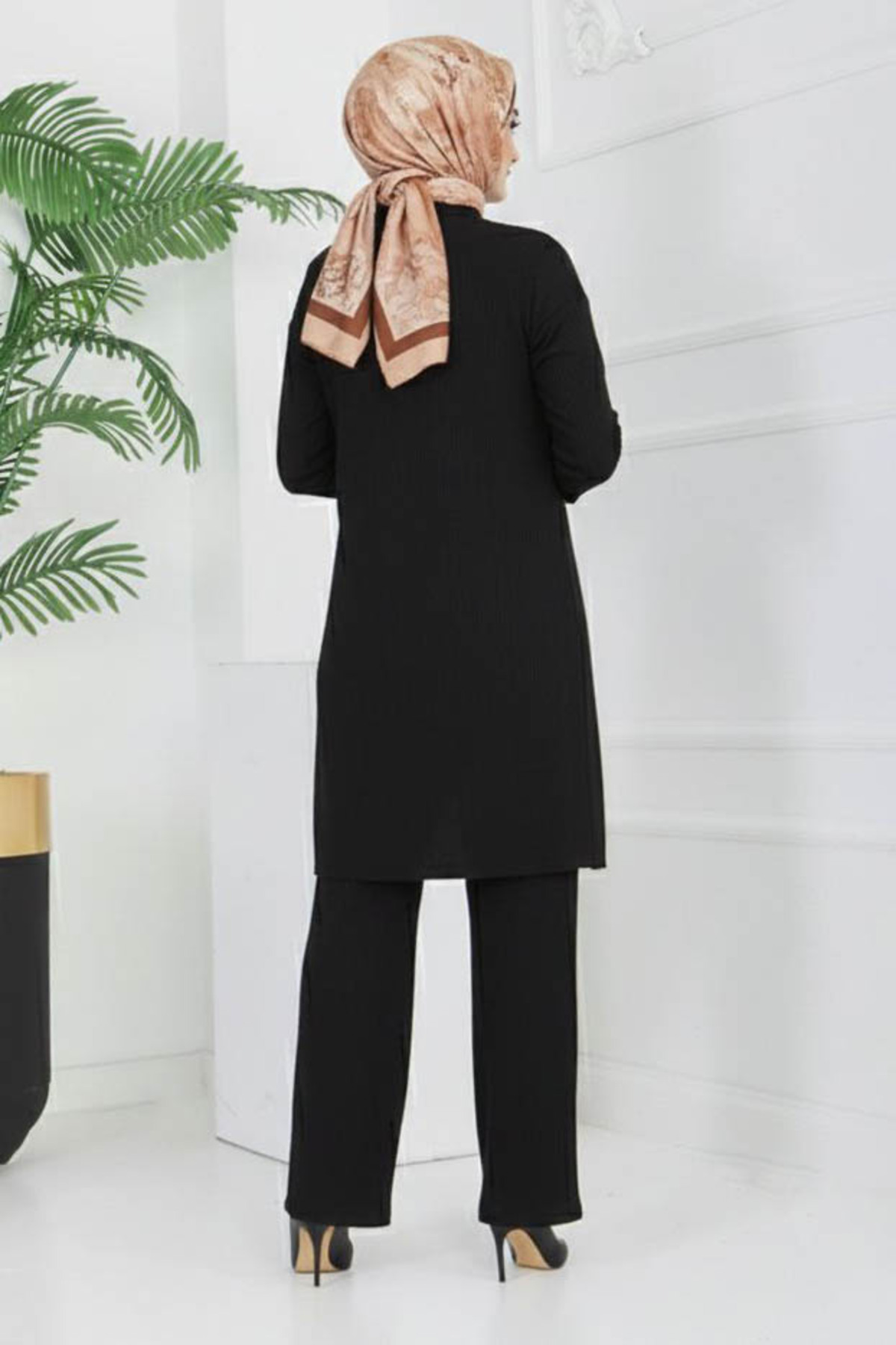 TOFİSA  Bürümcük Üçlü Takım Siyah - 2070-SIYAH - Görsel 4