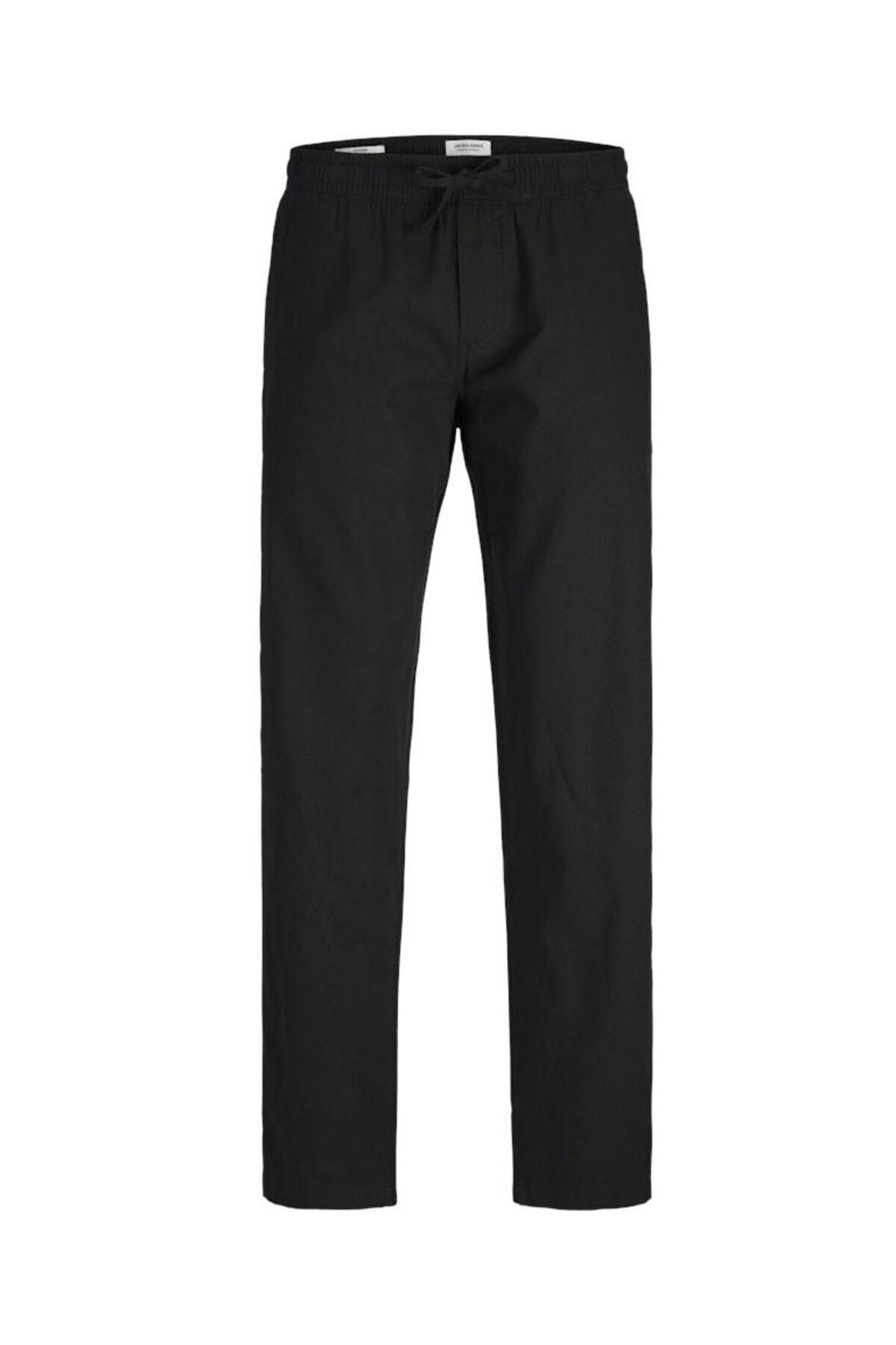 JPSTKANE JJSUMMER JOGGER SN مشکی جک اند جونز شلوار Jack & Jones