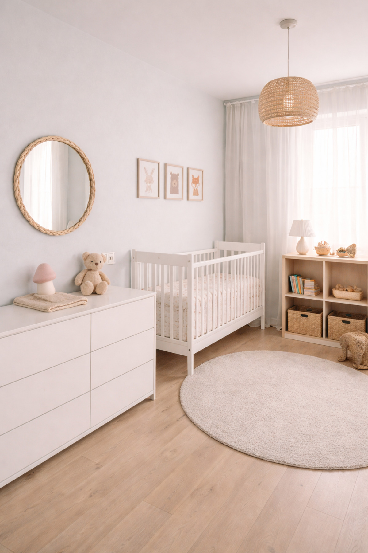 etzdekor Rattan bambu örgü ayna fotoğrafı 2 (önizleme)