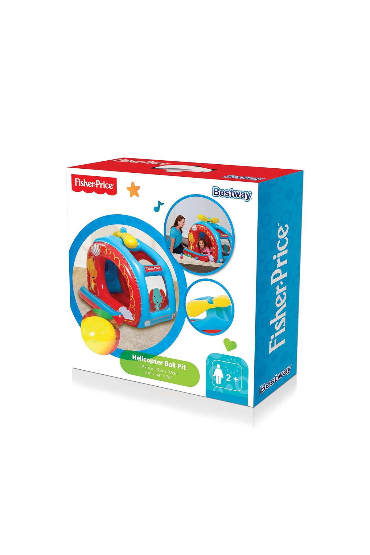 Bestway ve Diğeri Şişme Helikopter Top ve Oyun Havuzu – Helicopter Ball Pit 137 x 112 x 97 cm fotoğrafı 5 (önizleme)