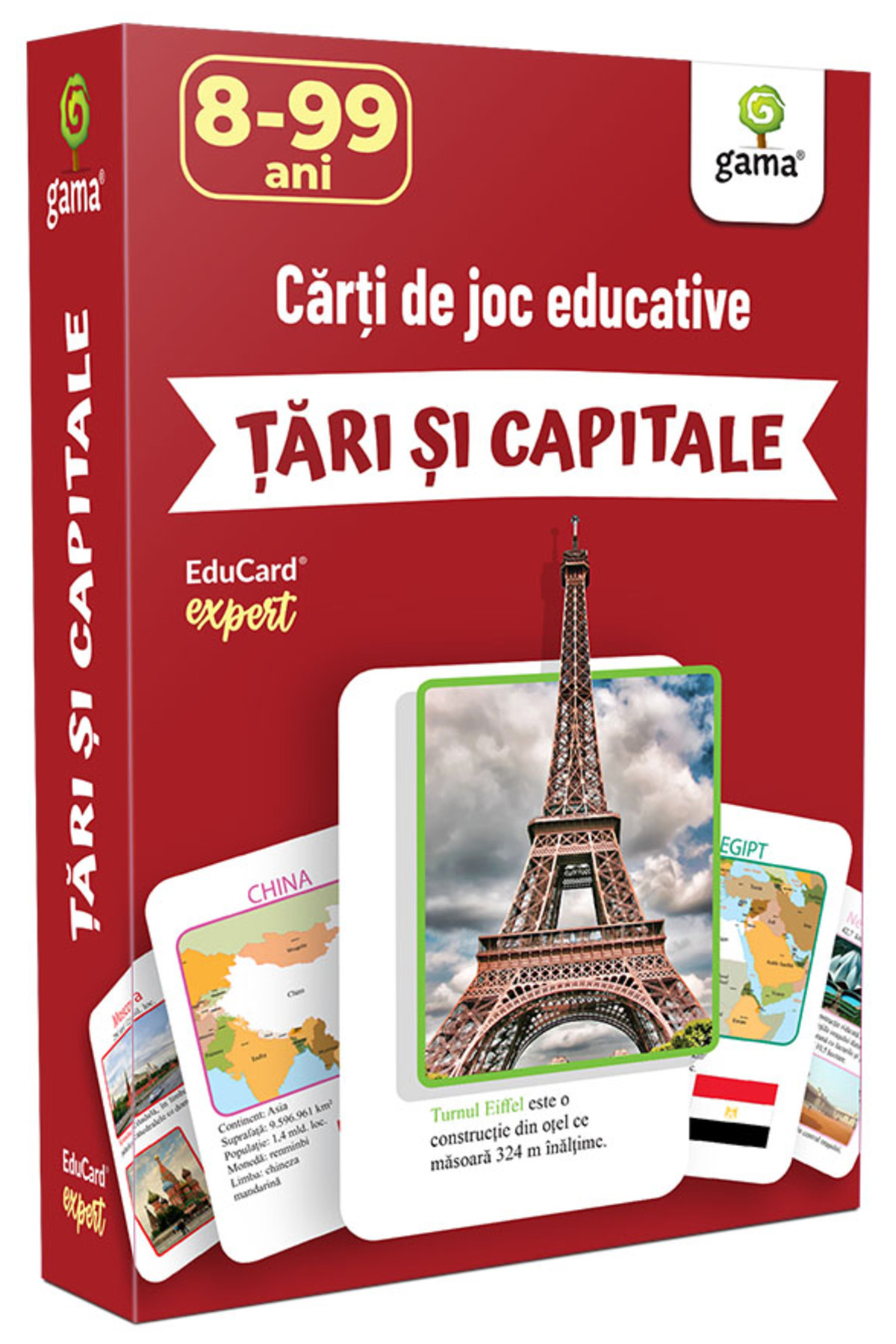 Editura Gama Země a hlavní města