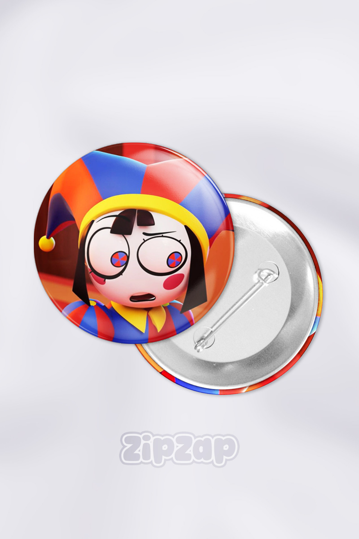 Pomni -TADC The Amazing Digital Circus Bag Ornament Badge Pin Button Badge Set (1PC)