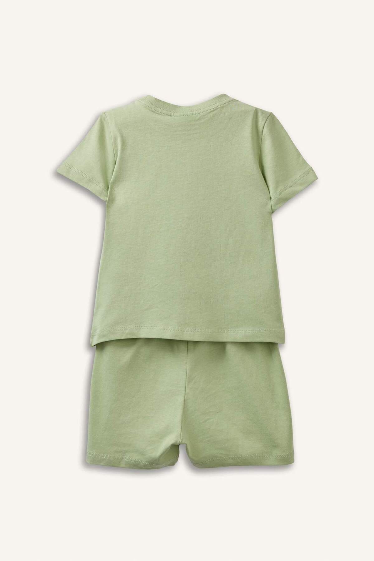 Defacto Desenli 2'li Pijama Takımı Erkek Bebek G8862A526SM fotoğrafı 4 (önizleme)