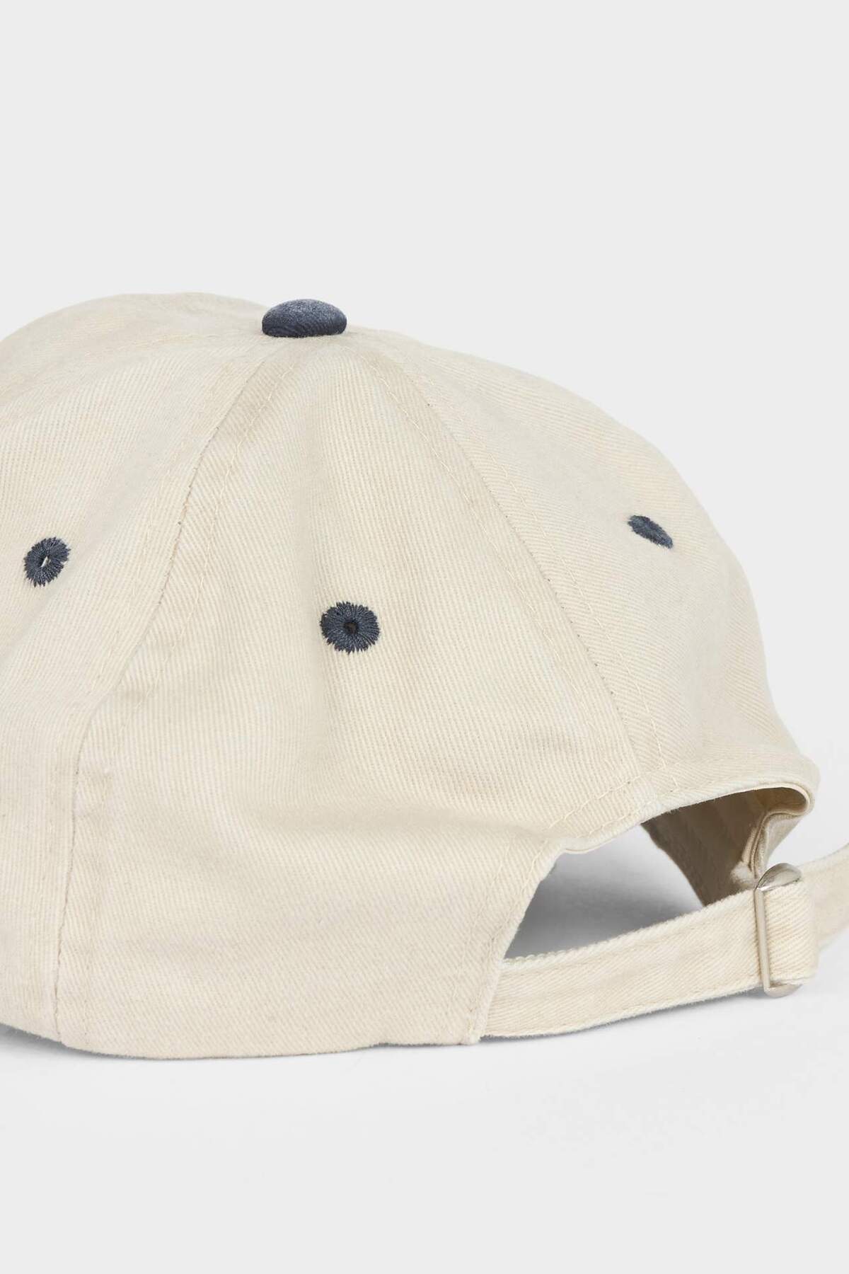 Defacto  Erkek Nakışlı Pamuklu Cap Şapka G4774AX26SM - Görsel 4