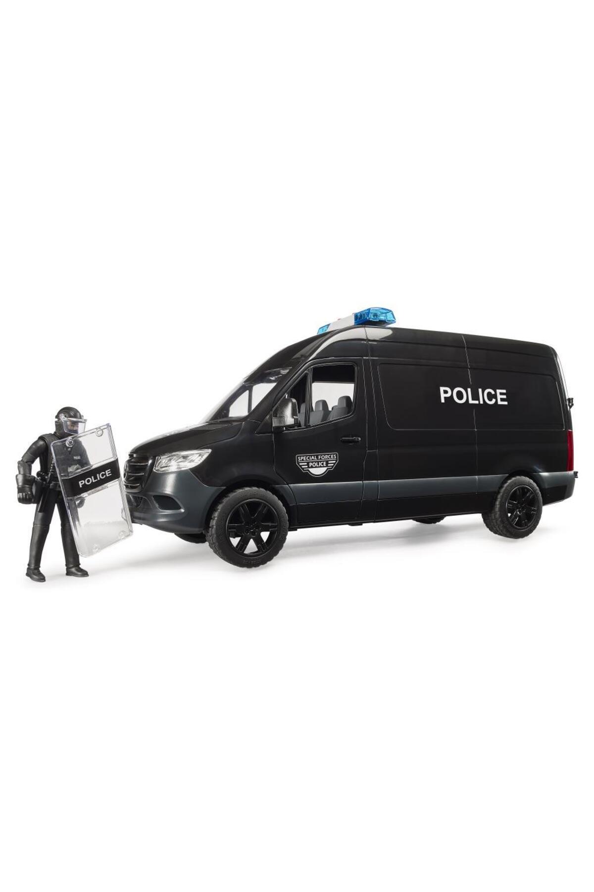 Bruder Mercedes Benz Sprinter Özel Harekat Aracı ve Polis BR02685 fotoğrafı 3 (önizleme)