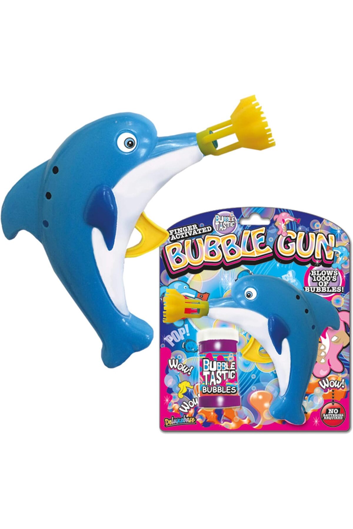 Deluxebase Bubble Guns - Dolphin