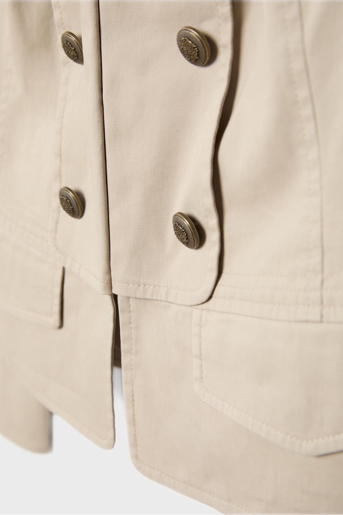 Stradivarius  Militer blazer - Görsel 8