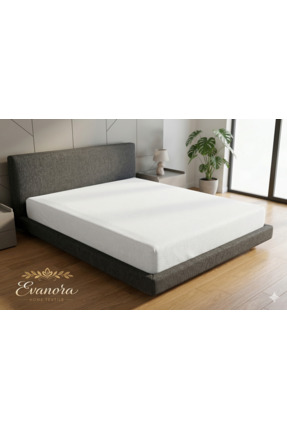 Evanora Home Nova %100 Pamuklu Penye Lastikli Çarşaf - Yumuşak Doku