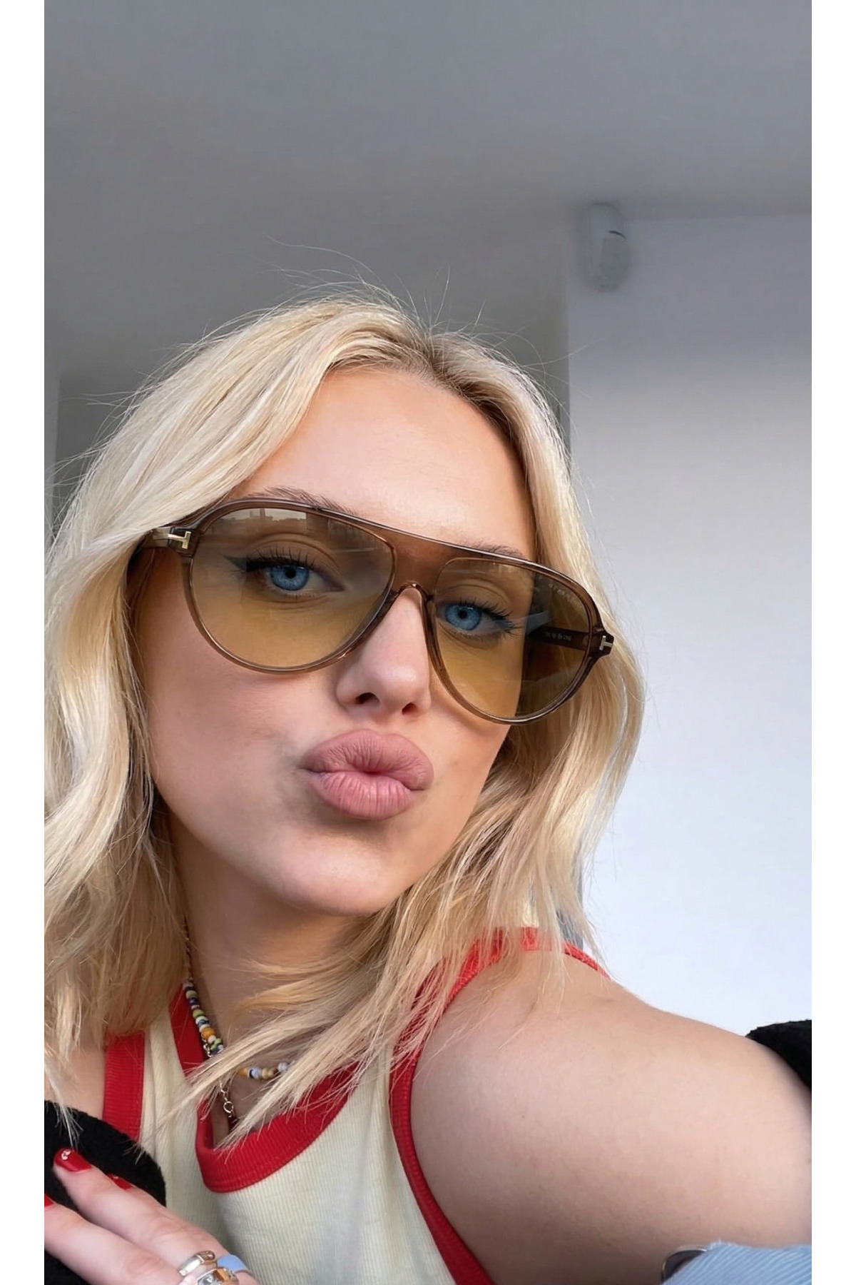 Koi Eyewear Aviawy Pilot Kahverengi Cam Unisex Güneş Gözlüğü | Yeni Sezon UV400 Koruma