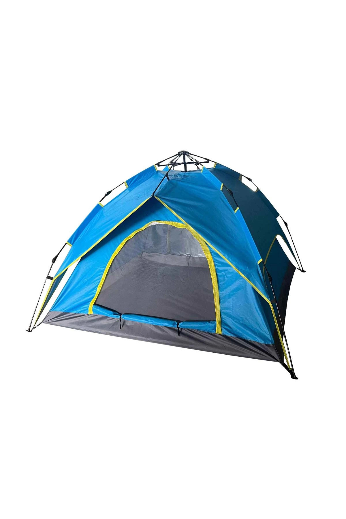 CAMP TEEPEE Çift Katmanlı 4 Kişilik Otomatik Kamp Çadırı