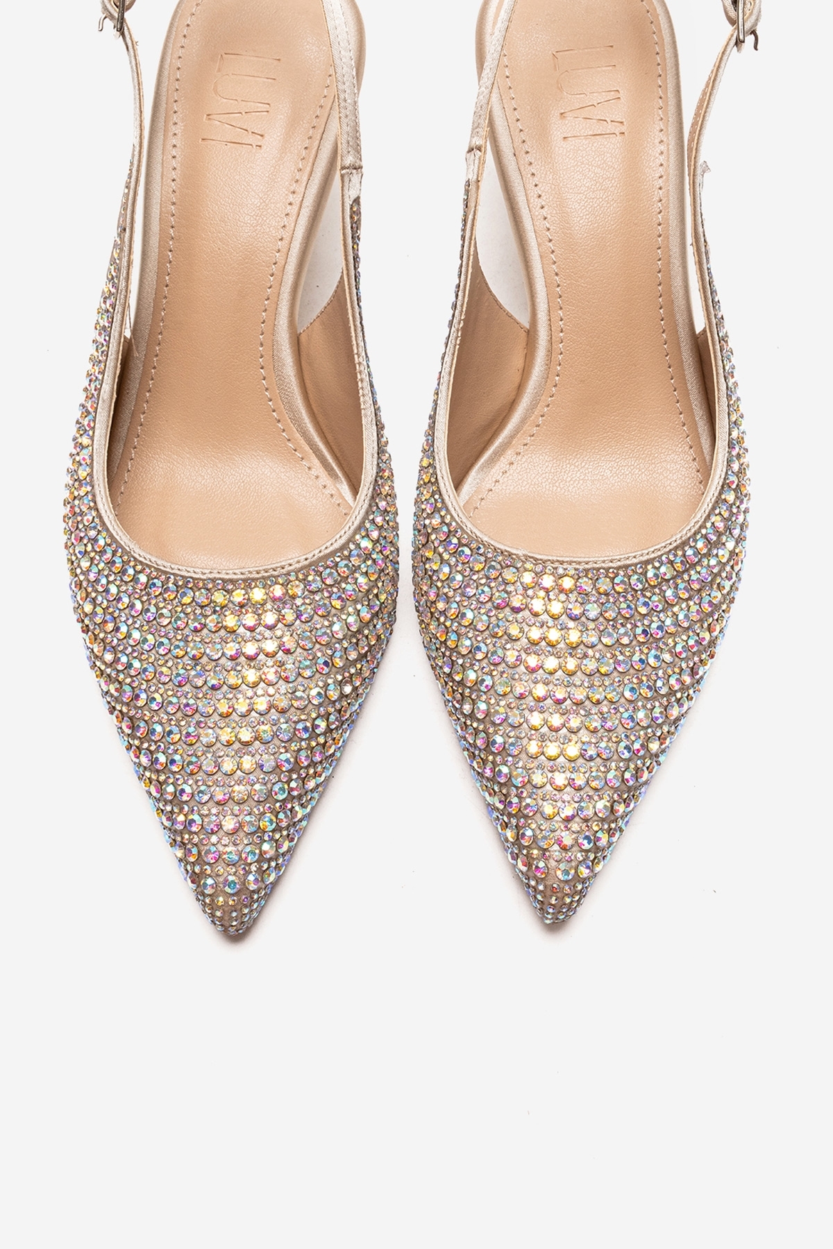 luvishoes  YASMINA Ten Taşlı Kadın Topuklu Ayakkabı - Görsel 2