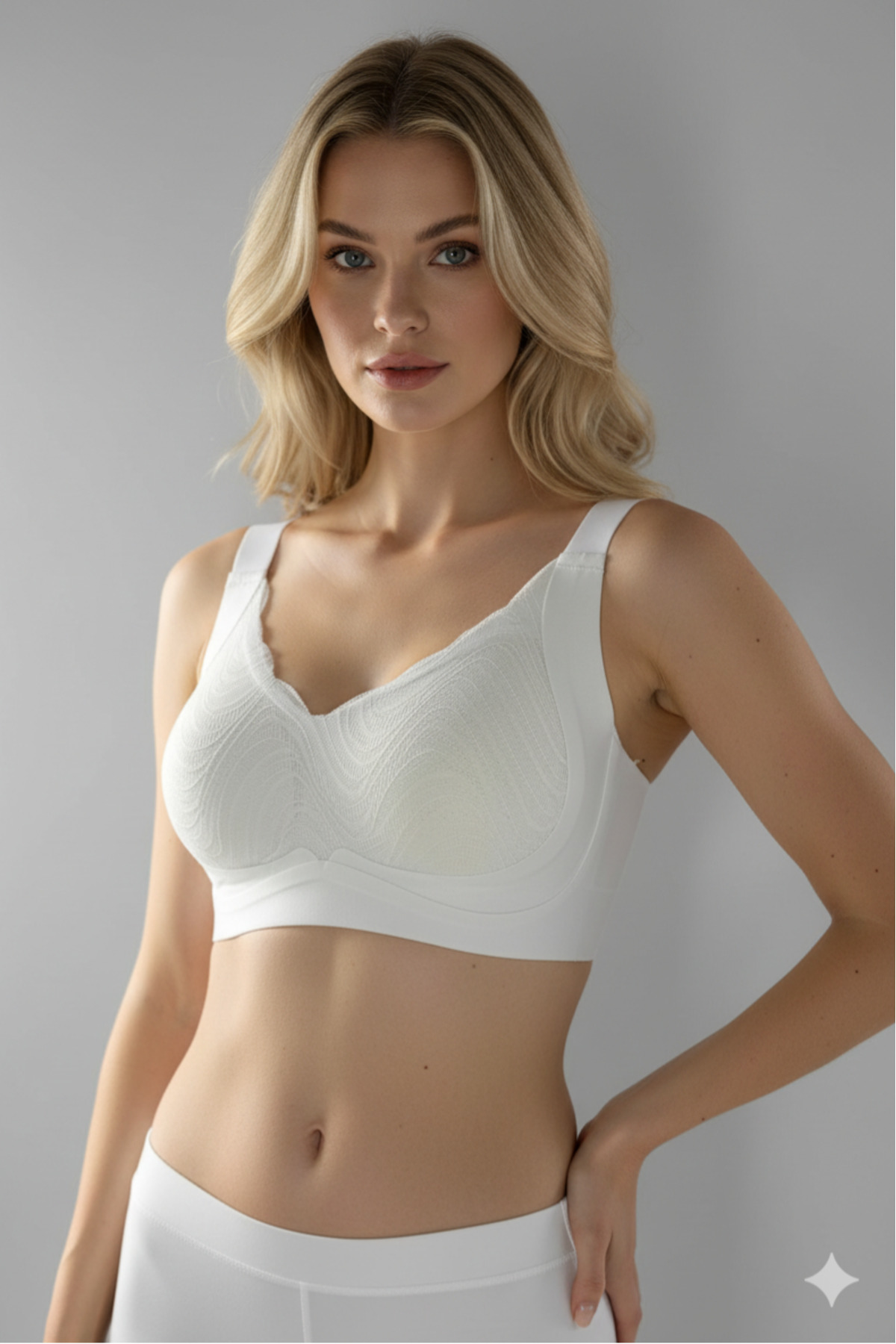 Pierre Cardin 6230 Premium Comfort Hayelet Sütyen- Dikişsiz, Toparlayıcı, Balensiz, Dantelli, Ayarlanabilir Askılı