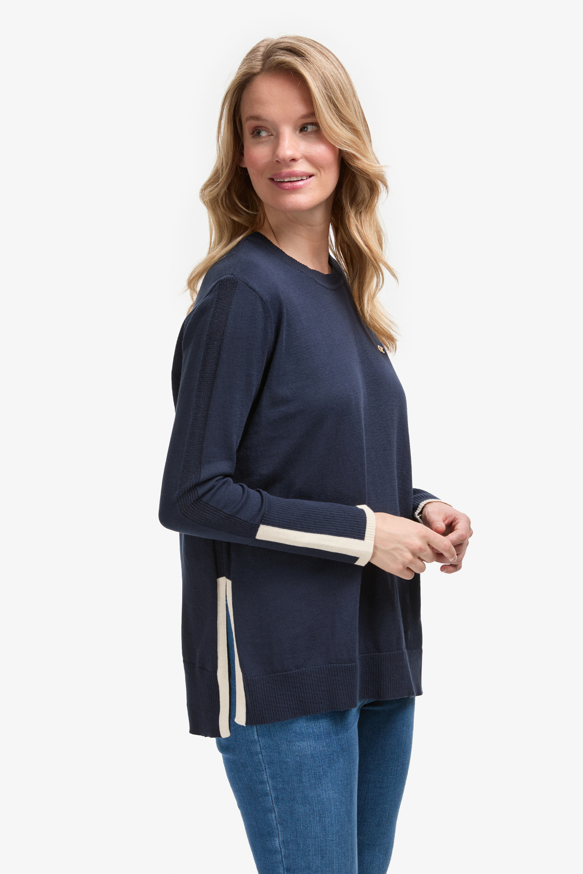 U.S. Polo Assn.  Kadın Lacivert Kazak 50308922-VR033 - Görsel 3