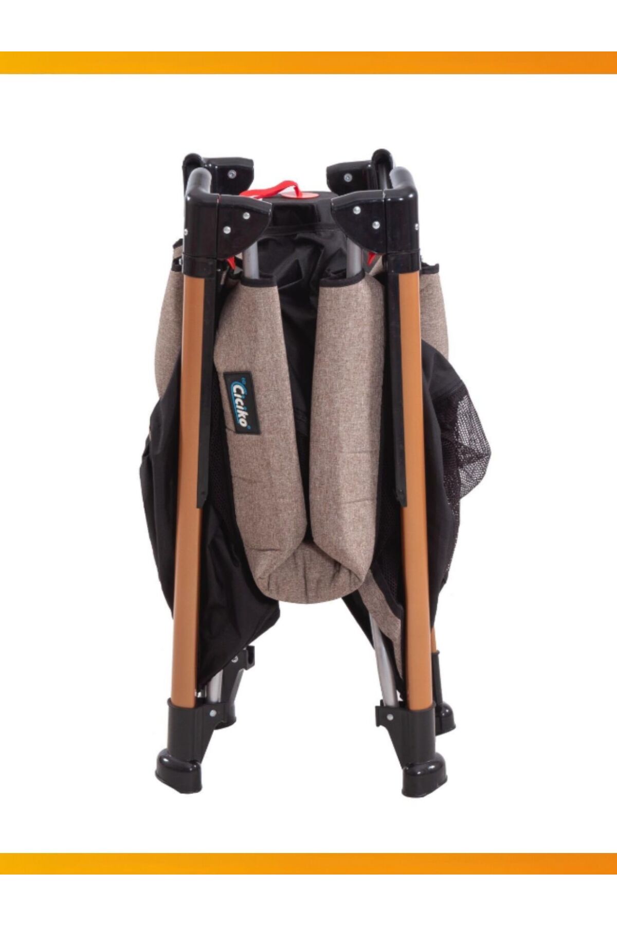 modabebekler Katlanır Park Beşik Anne Yanı Asansörlü Sallanır Sabitlenir Çantalı Dönenceli Bebek Beşiği fotoğrafı 5 (önizleme)