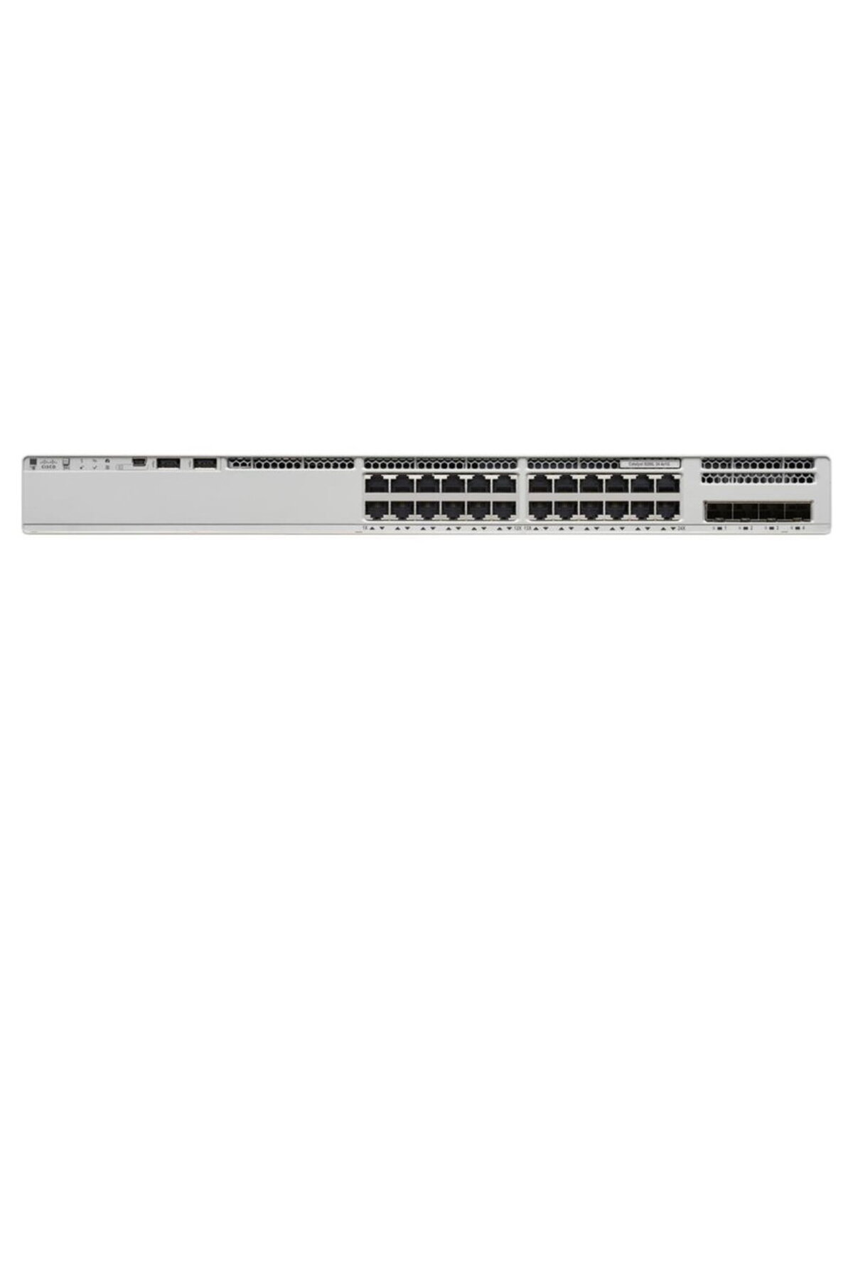 Cisco Systems Switch Cisco Catalyst C9200L-24P-4G-E, 24 porturi, PoE+ ...