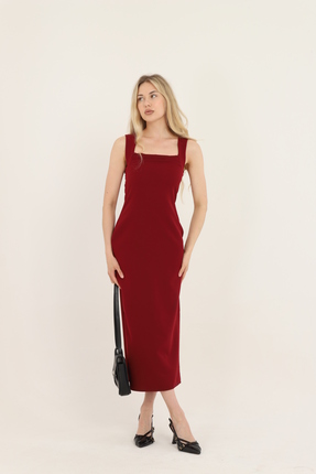 Bonne Maison kadın Premium Maxi Elbise