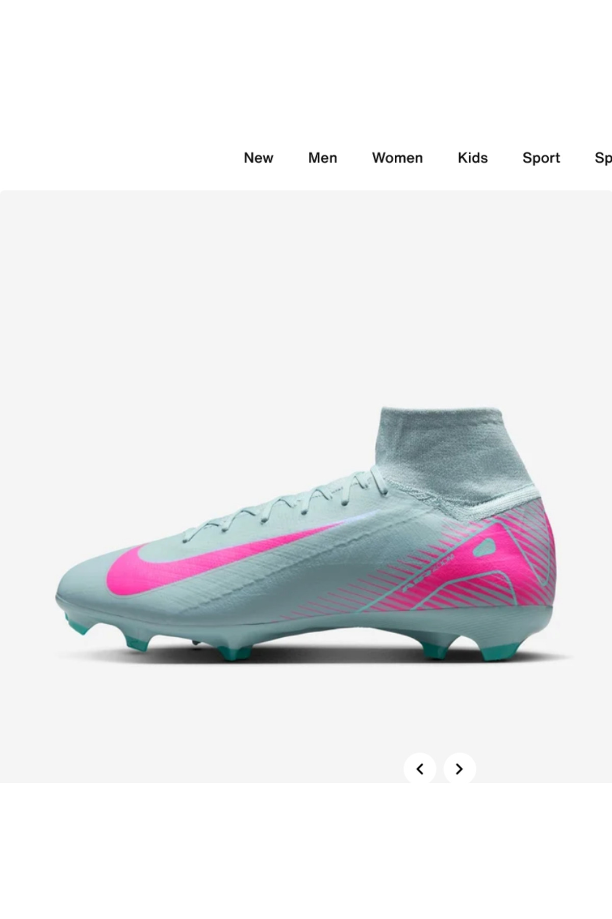 Nike Mercurial Superfly 10 Pro (It's a Narrow Fit, Order One Size