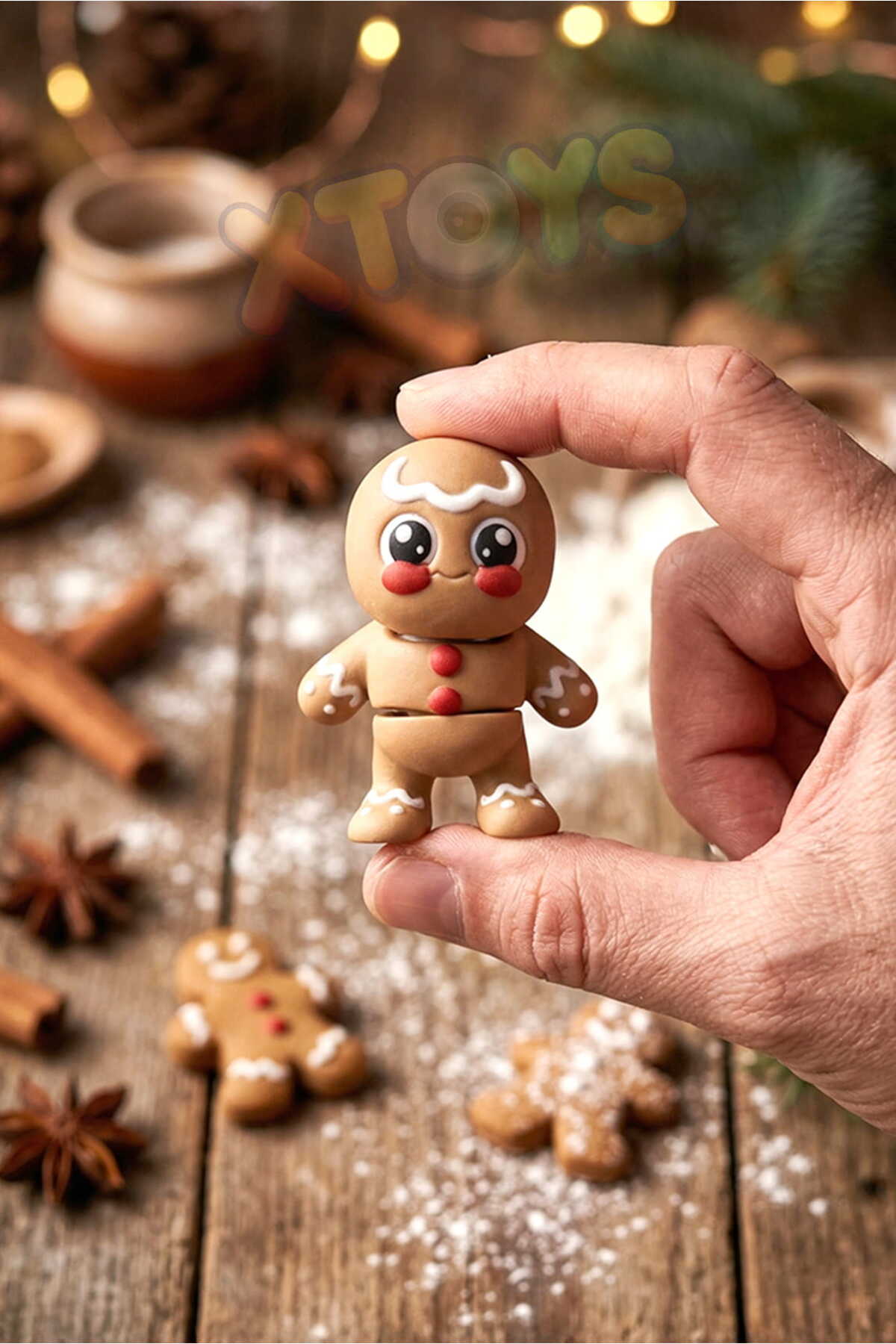 Xtoys Zencefil Kurabiye Adam Koleksiyonluk Hareketli Sürpriz Shrek