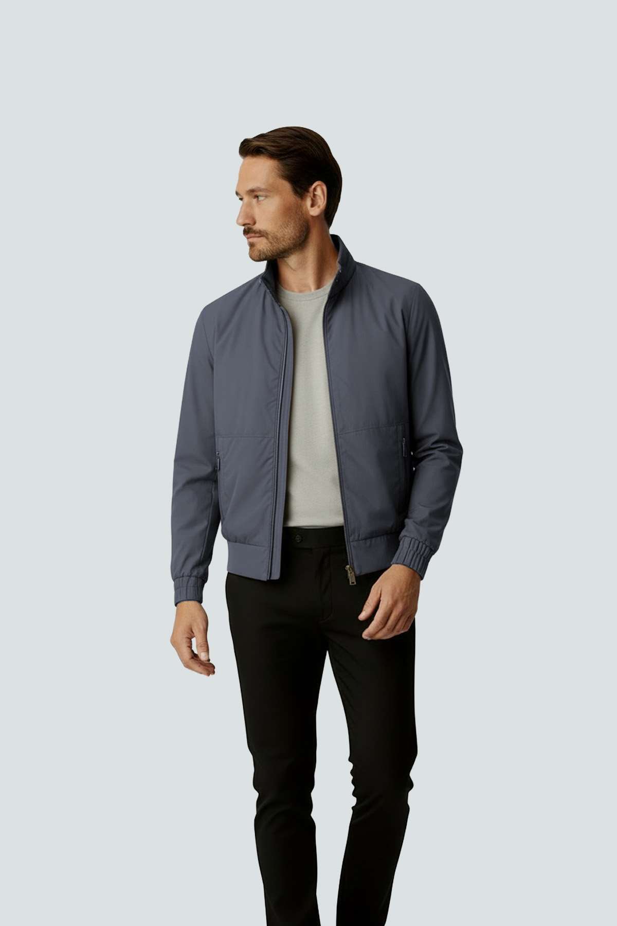 Mavi Modern Erkek Bomber Mont — آبی 243419005STD — تصویر 4 از 4
