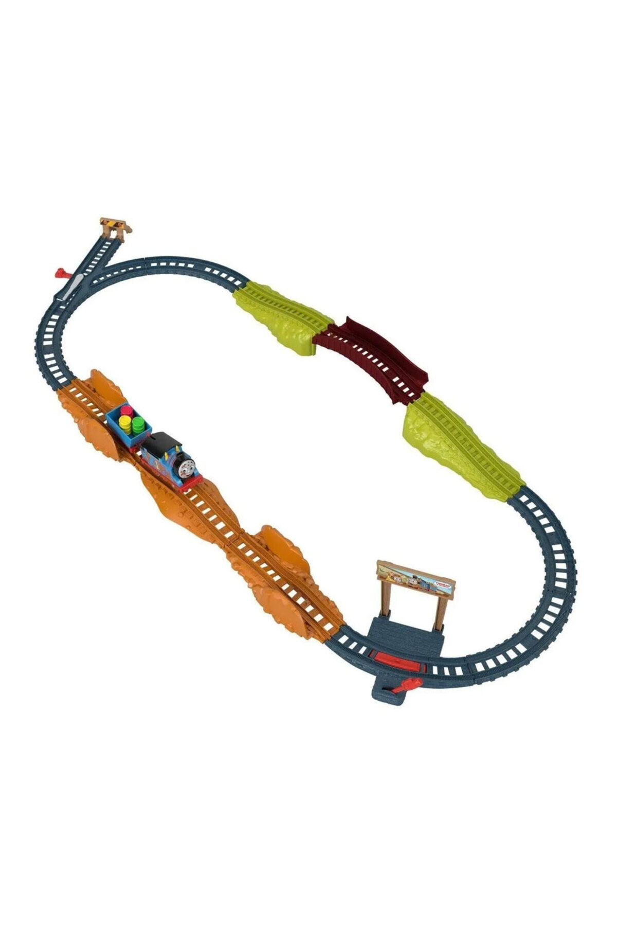 Fisher Price Thomas ve Arkadaşları - Motorlu Tren Seti - Muddy