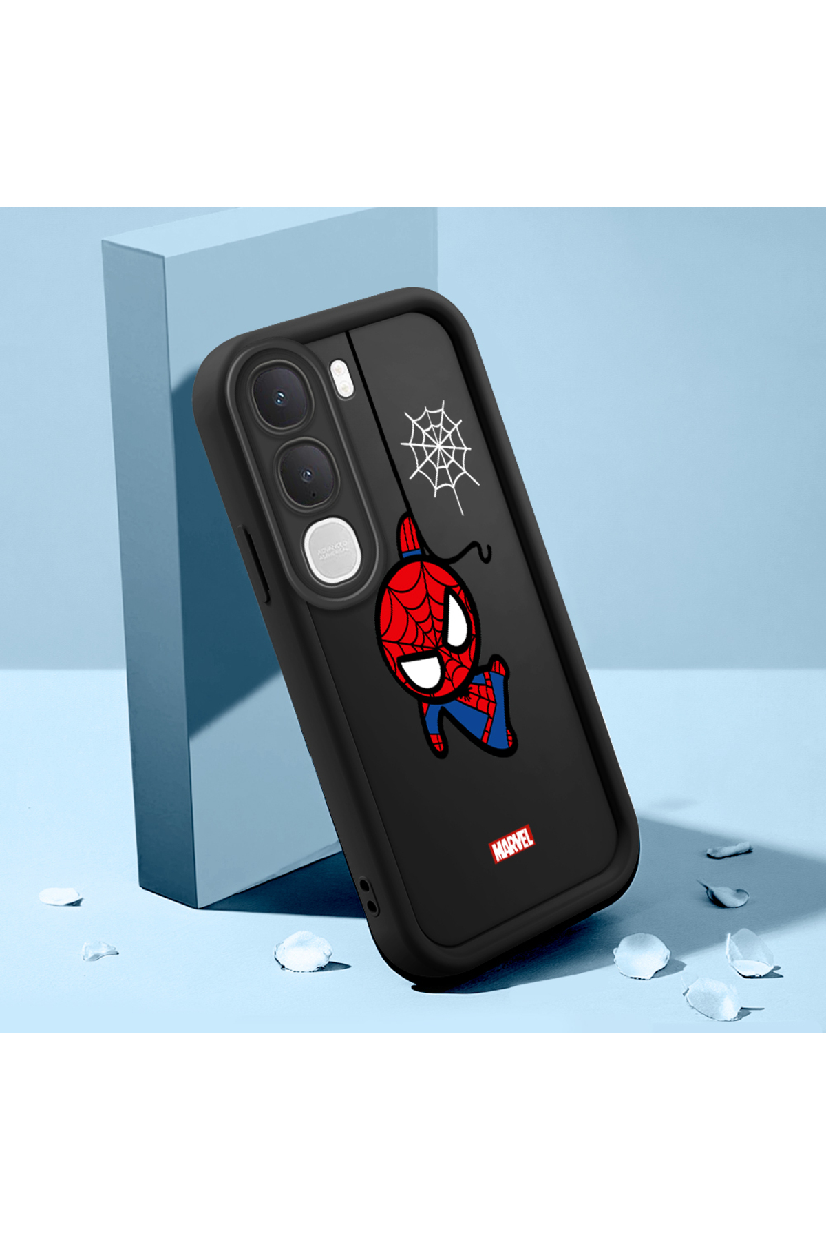 Vivo Y31 5G Compatible Case Slim Soft Silicone Phone Case Spider Pattern