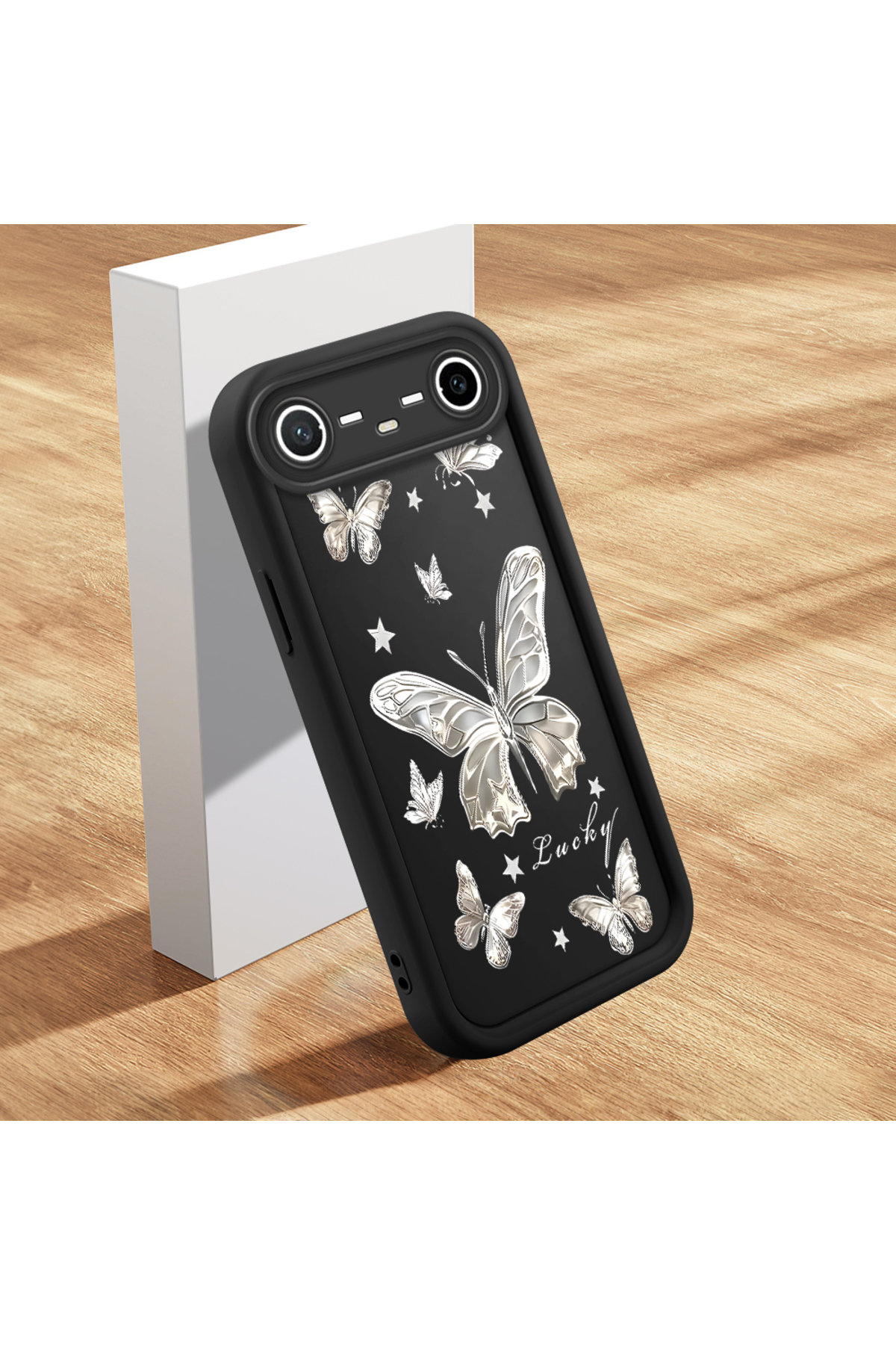 Tecno Spark Slim 5G Compatible Case Slim Soft Silicone Phone Case Butterfly Pattern