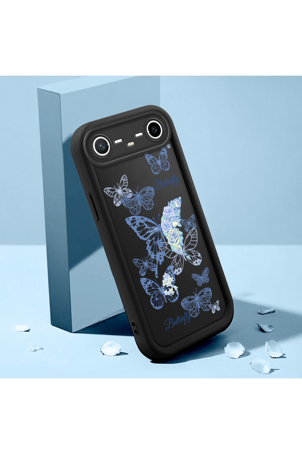 Tecno Spark Slim 5G Compatible Case Slim Soft Silicone Phone Case colorful butterfly Pattern