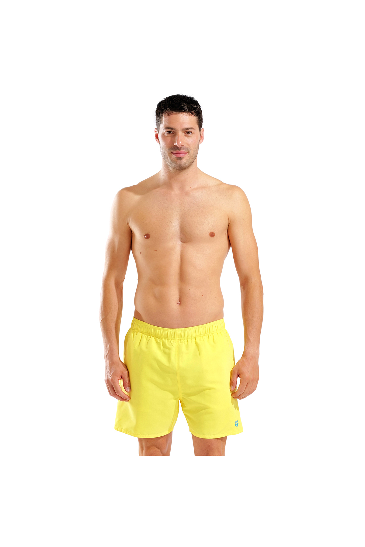 شورت شنا مردانه زرد رنگ مدل Boxer R از برند Fundamentals، کد 006443381 آرنا شورت مایو ARENA