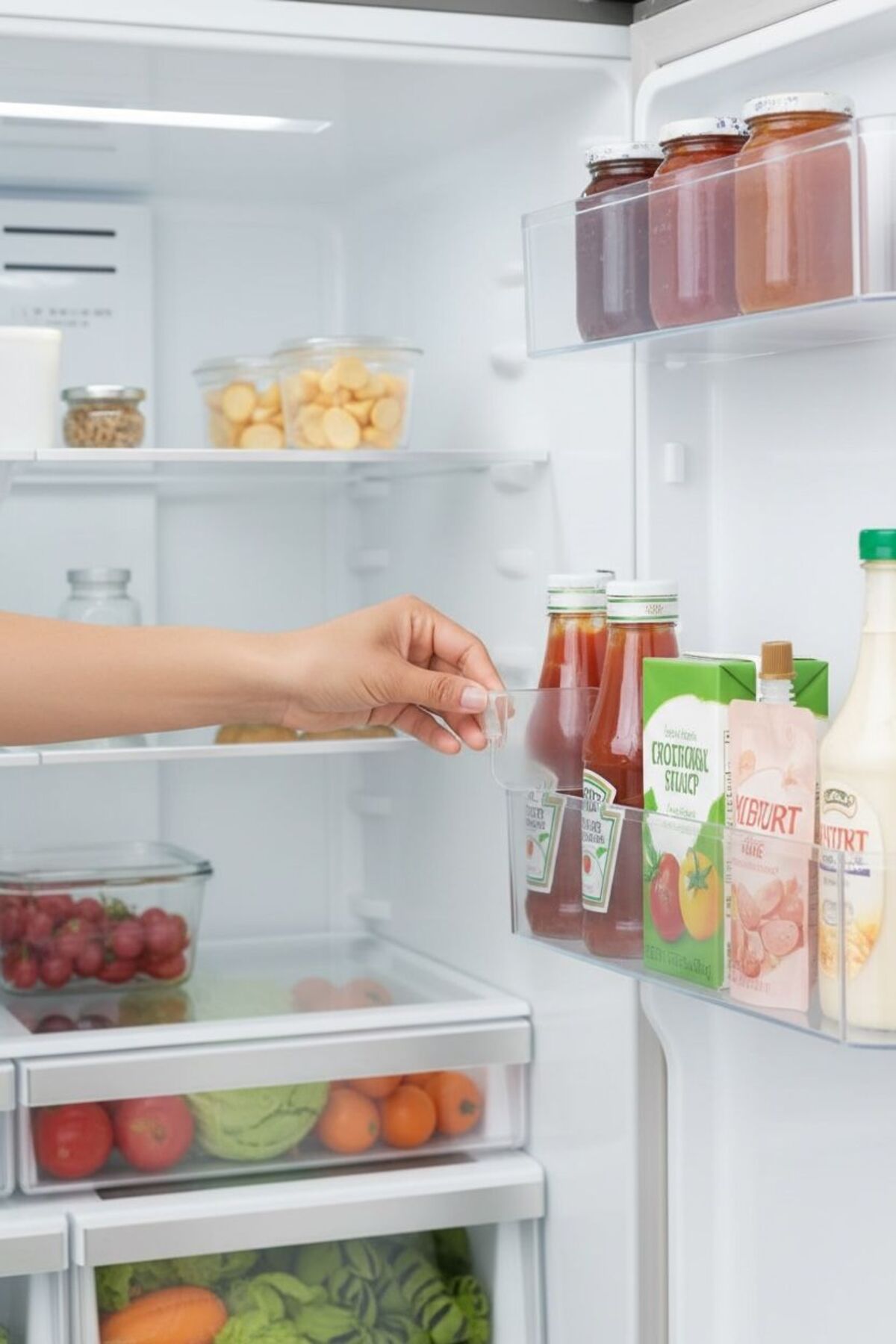 10 Adet Buzdolabı Kapak Düzenleyici | Raf Ayırıcı Organizer Seti