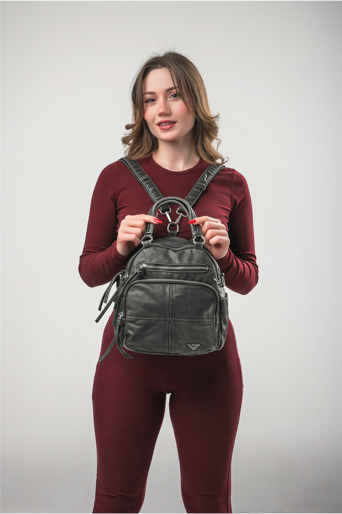 ÇÇS 18070 Kadın Omuz Ve Sırt Çantası fotoğrafı 2 (önizleme)