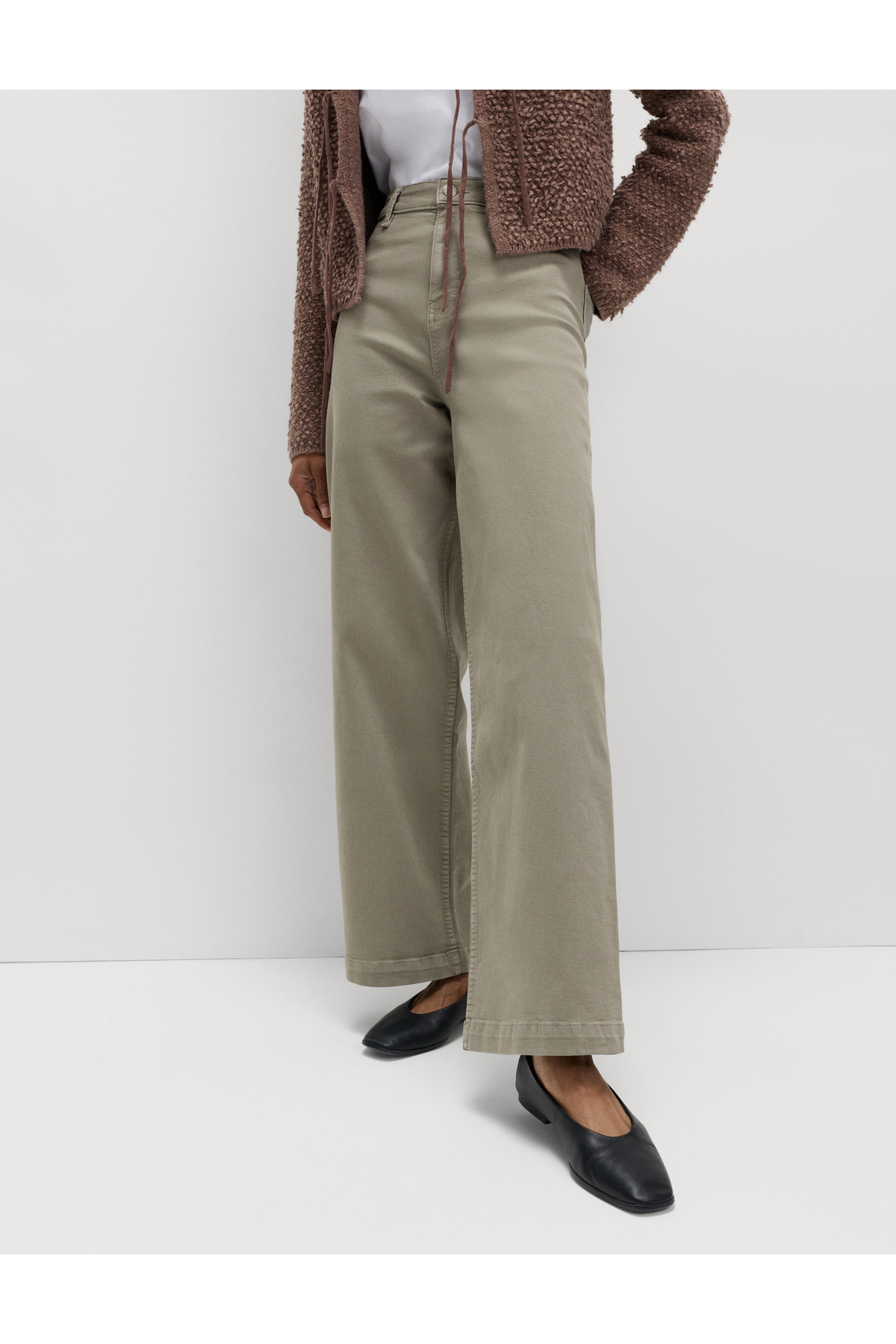 Marks & Spencer  Yüksek Bel Wide Leg Grazer Jean