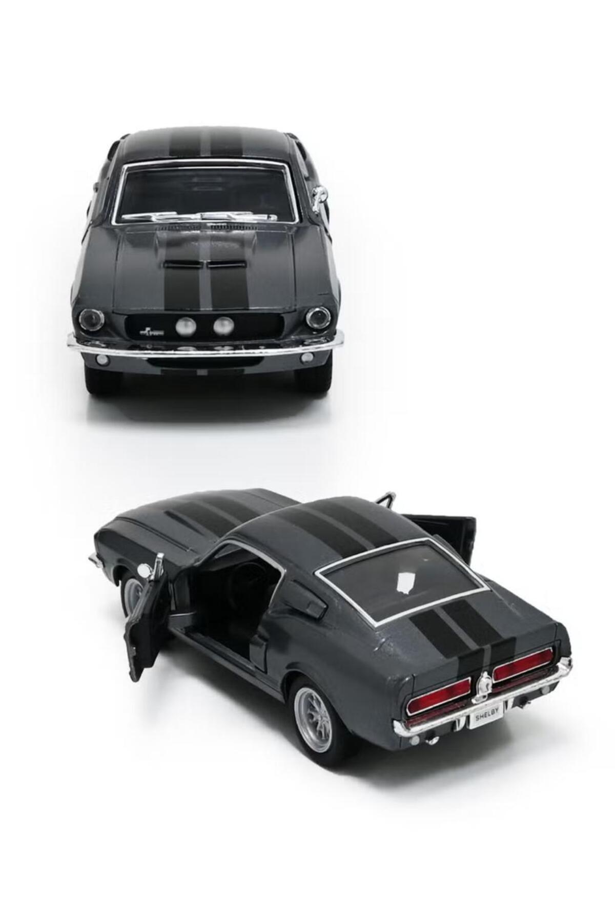 Kinsmart 1967 Shelby GT-500 Die Cast Metal Doors Openable Pull Back Action Toy Car