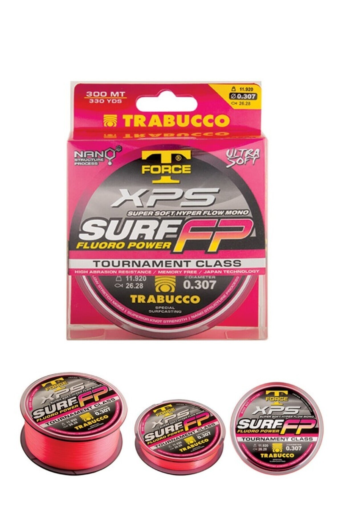 TRABUCCO XPS Surf FP Fluoro Power 300mt Surf Misinası - Fiyatı