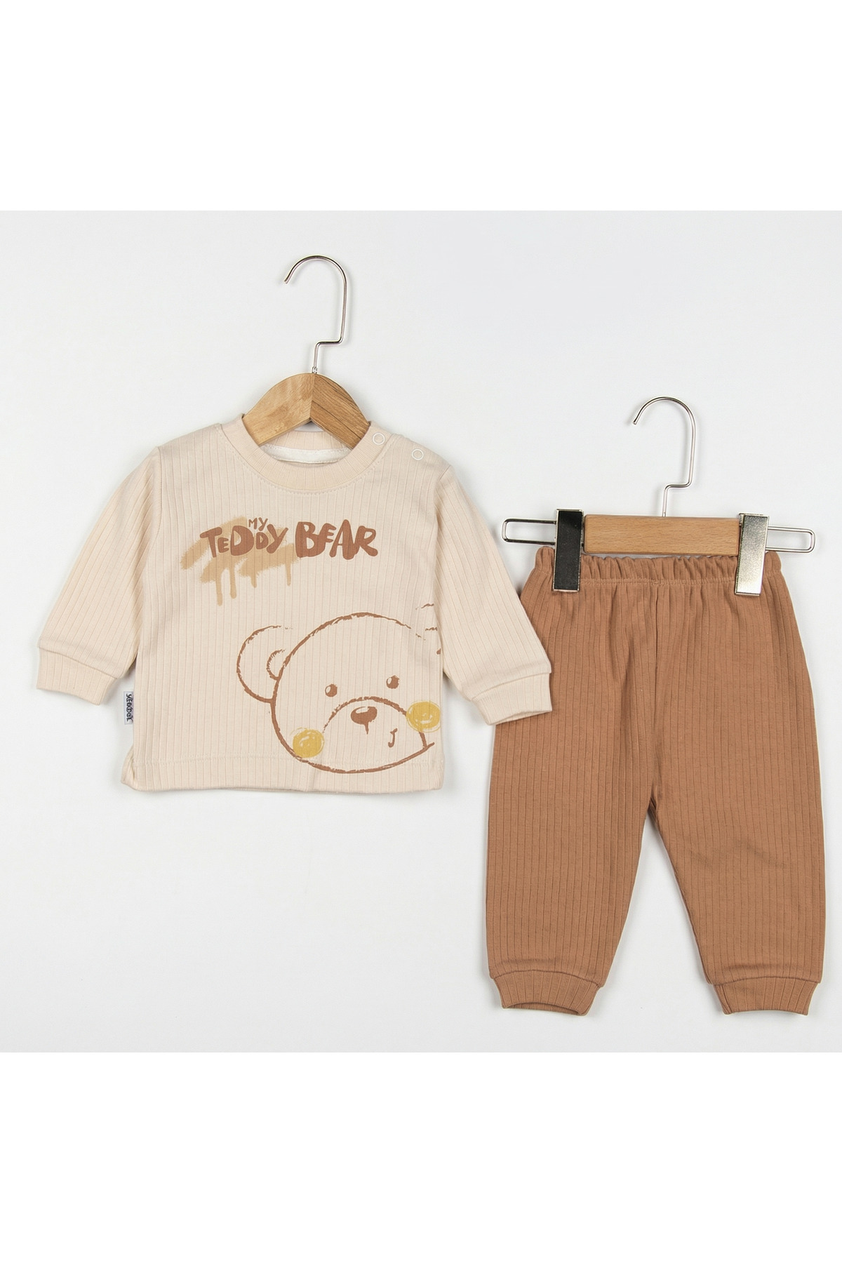 artemoris Unisex 6/18 Ay Teddy Bear Baskılı Eşofman Takımı fotoğrafı 3 (önizleme)