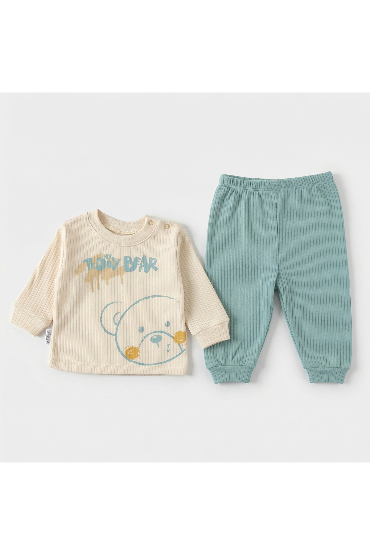 artemoris Unisex 6/18 Ay Teddy Bear Baskılı Eşofman Takımı fotoğrafı 3 (önizleme)