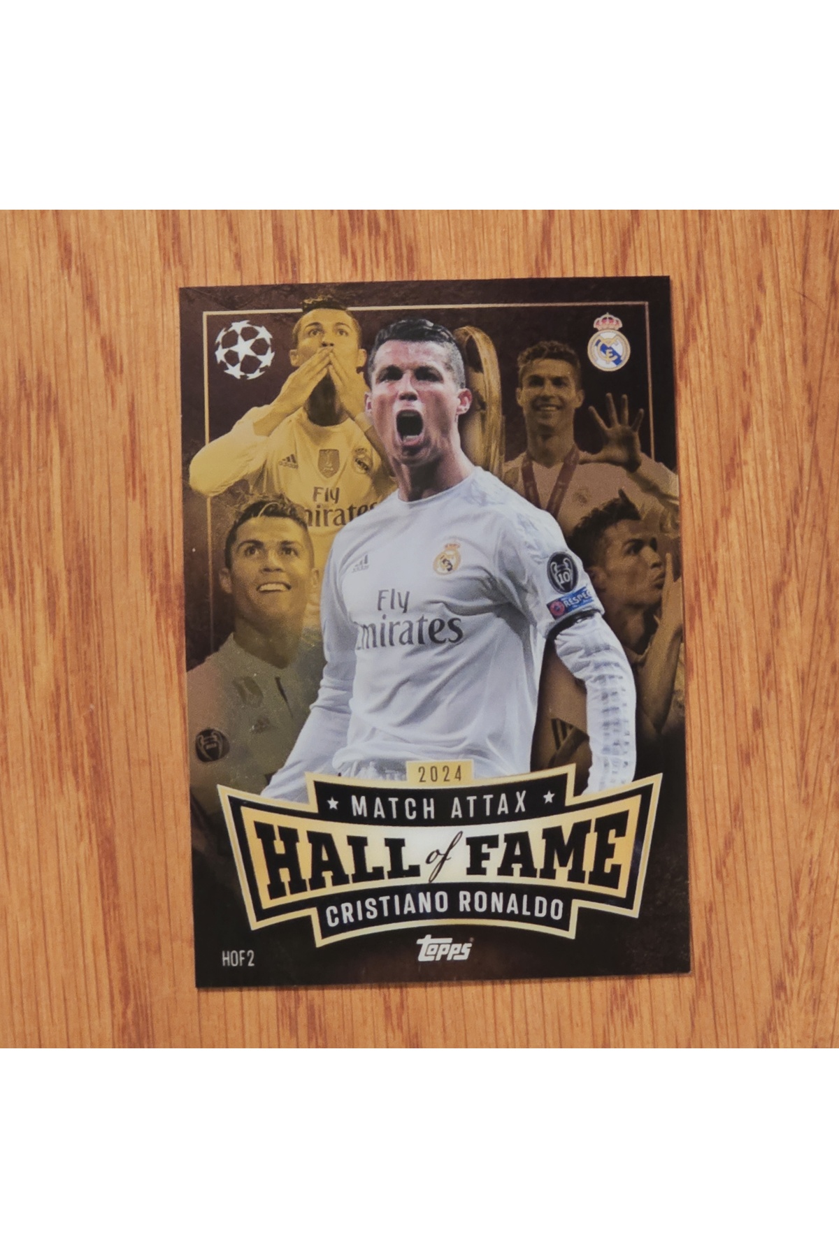 Topps Cristiano Ronaldo Hall of Fame Oyun Kartı HOF2 - Fiyatı