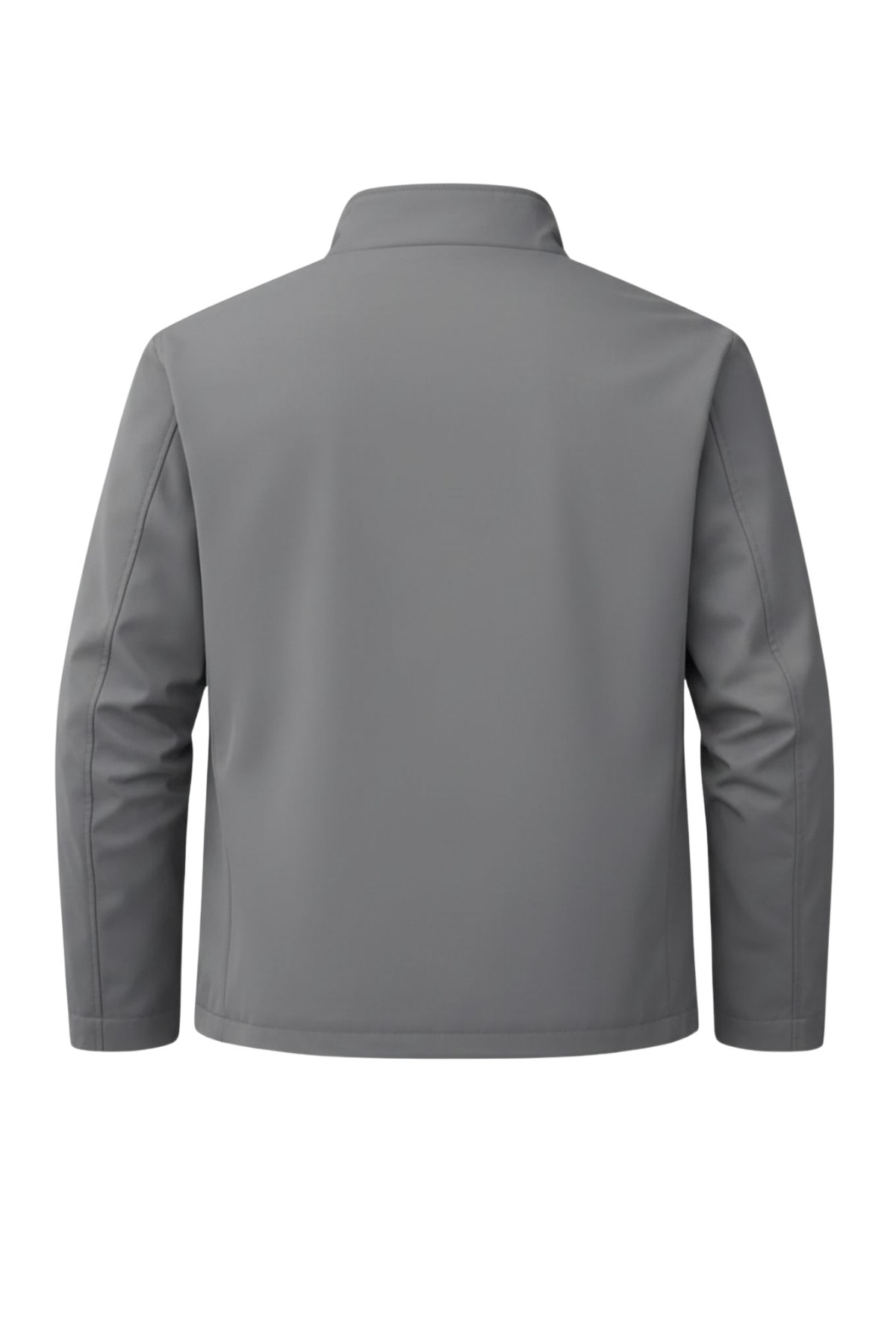 SİVAİST Gri Erkek Polyester Karışımlı Süper İnce Rüzgarlık Su Ve Rüzgar Geçirmez Mevsimlik&Yazlık Mont görsel 4
