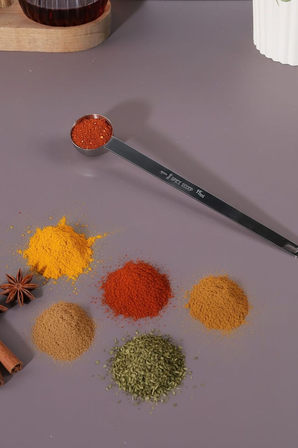 15 ml Kahve Ölçek Kaşığı | Çelik Ölçü Kaşığı Pratik Mutfak Aparatı