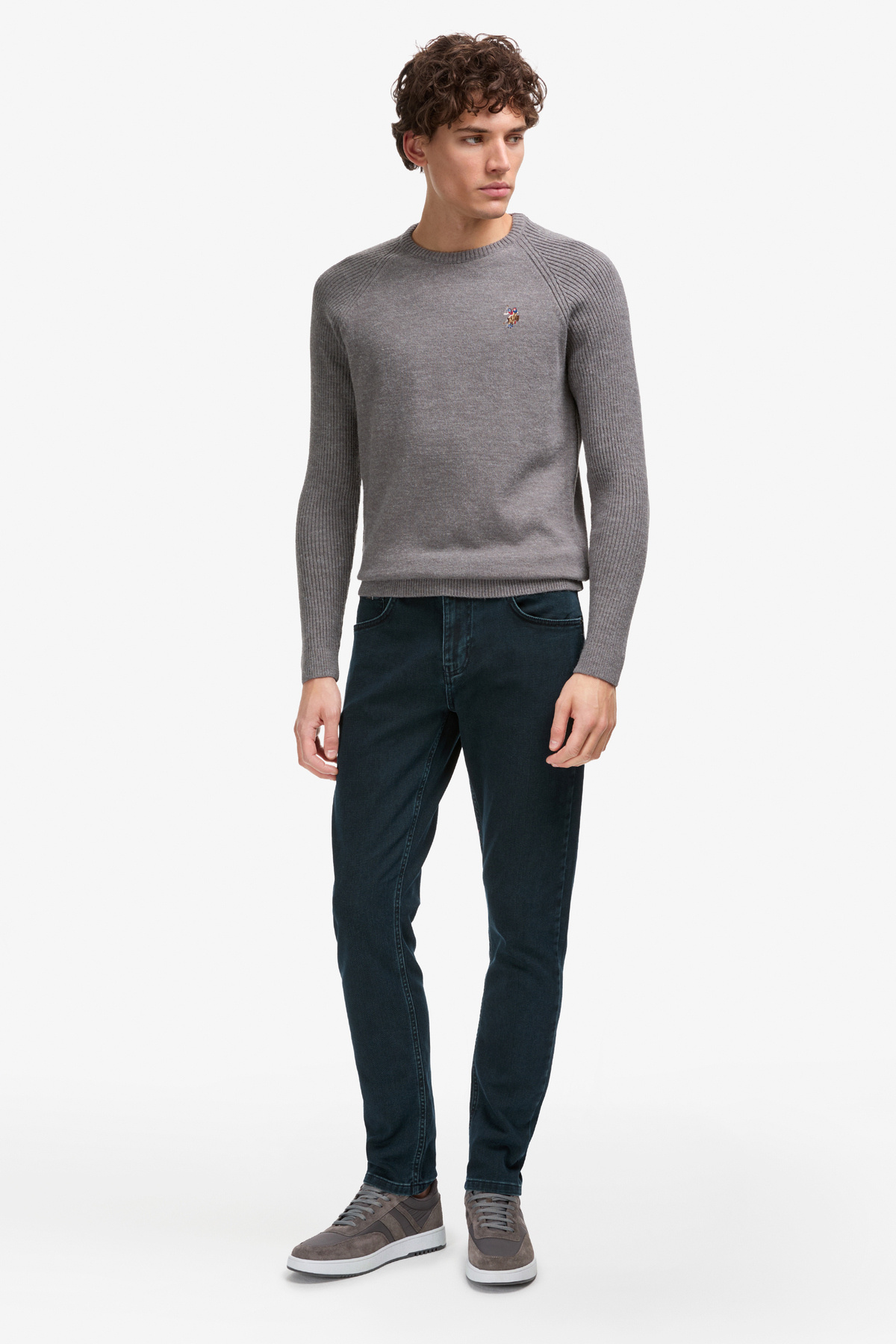 U.S. Polo Assn.  Erkek Koyu Mavi Jean Pantolon 50290263-DN0023 - Görsel 3