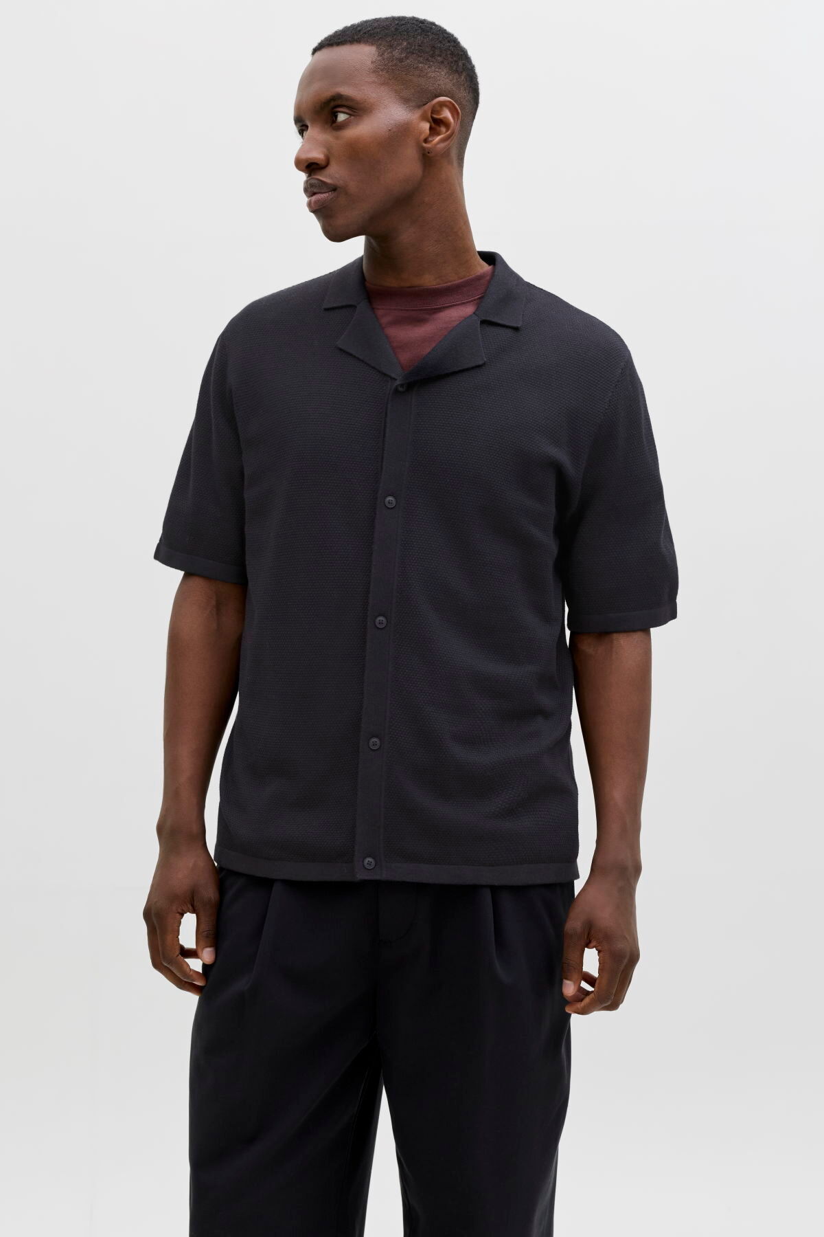 پیراهن بافتنی یقه اسکی مردانه - کریس جک اند جونز پیراهن Jack & Jones
