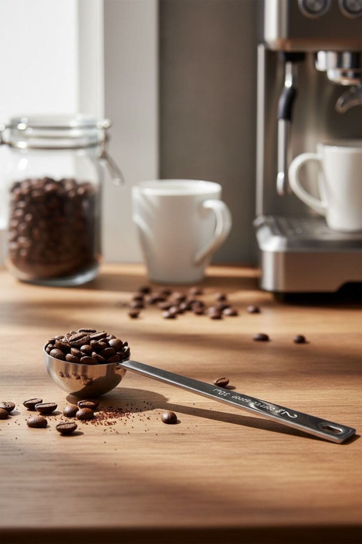 5 ml Kahve Ölçek Kaşığı | Çelik Ölçü Kaşığı Mutfak ve Kahve İçin