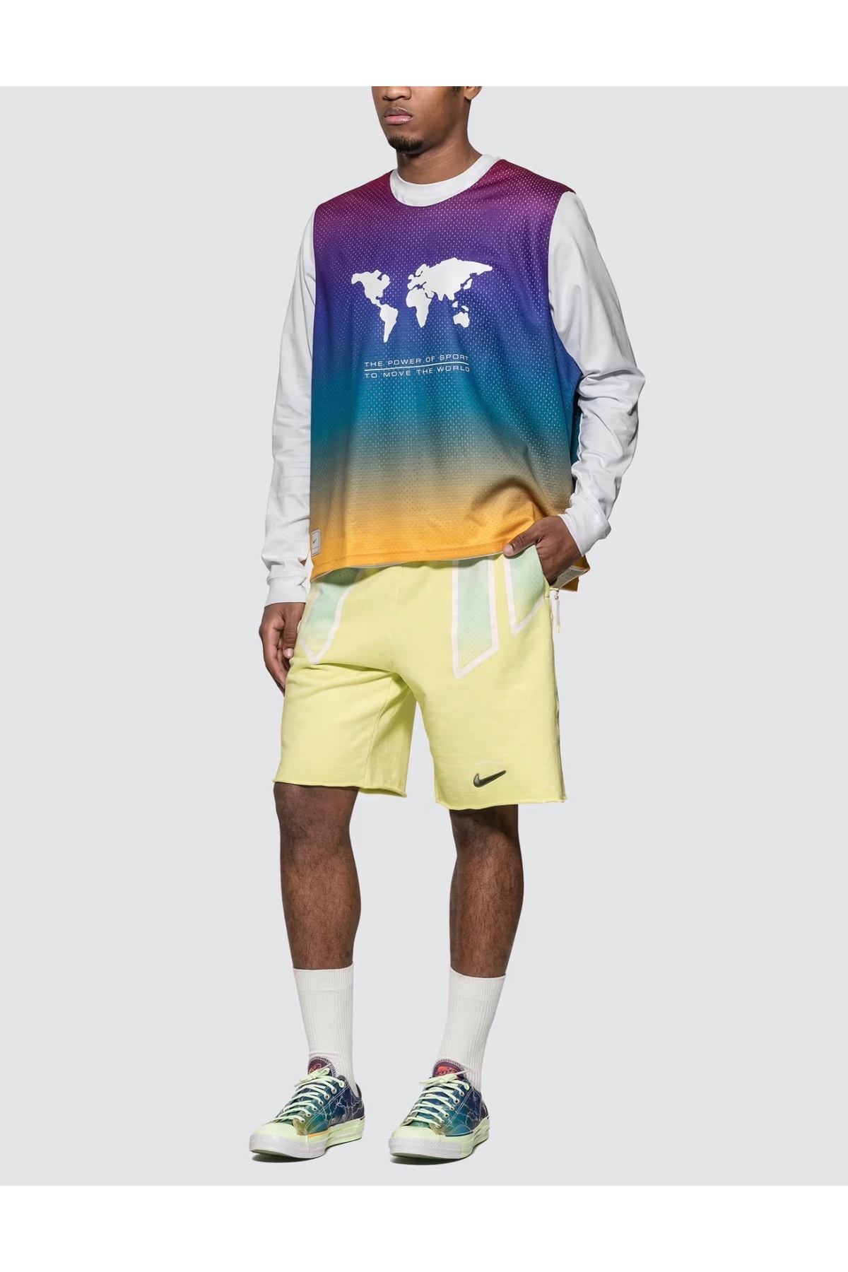 شلوارک پشمی پیگال NRG مدل Luminous KUZEY SPORT نایکی شورت ورزشی Nike