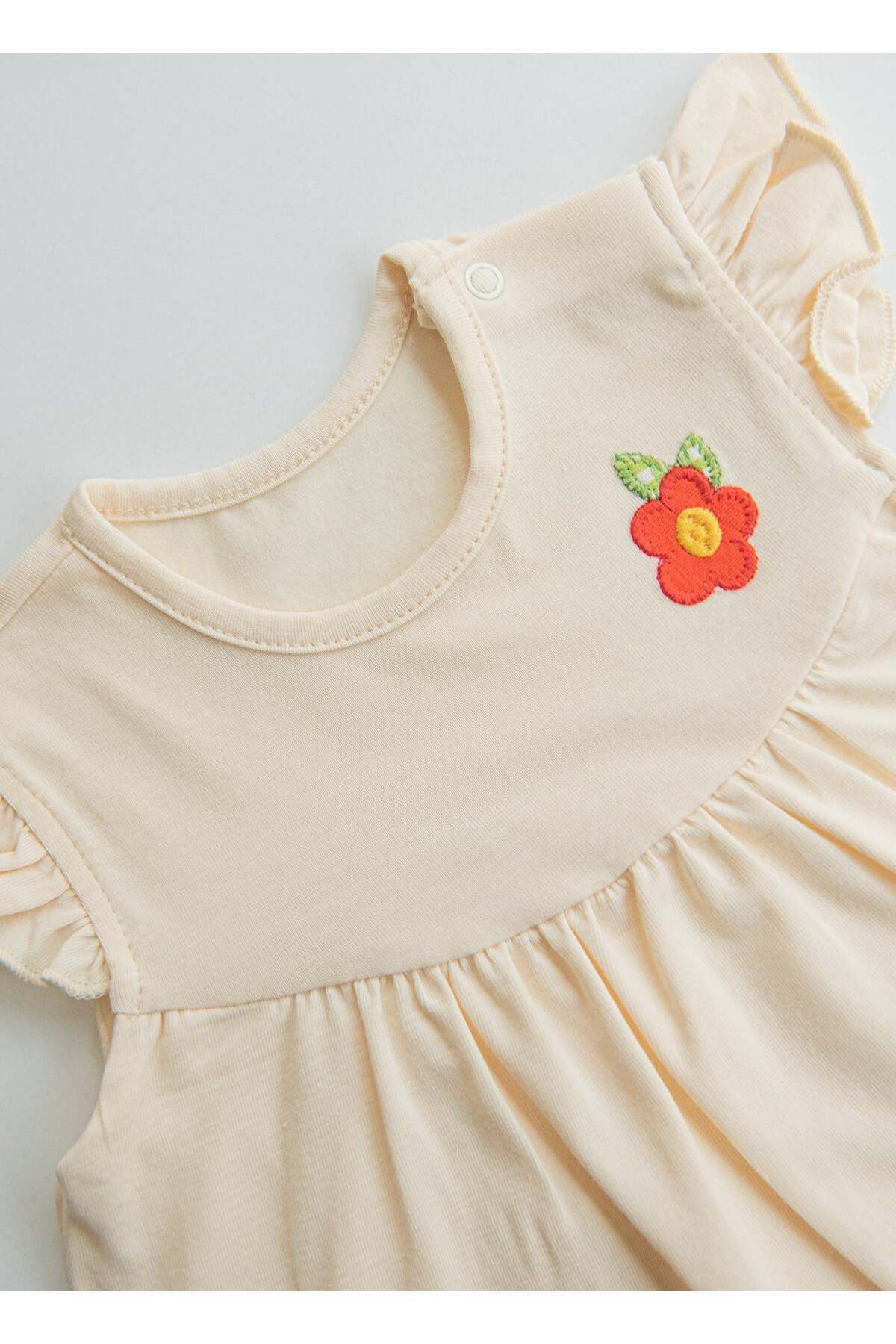 kitikate Organik Little Bloom Jile Body Natural fotoğrafı 4 (önizleme)