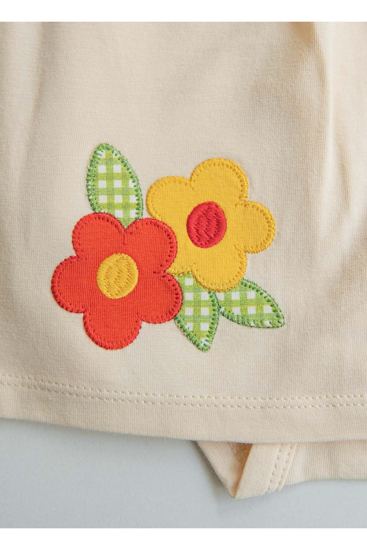 kitikate Organik Little Bloom Jile Body Natural fotoğrafı 3 (önizleme)