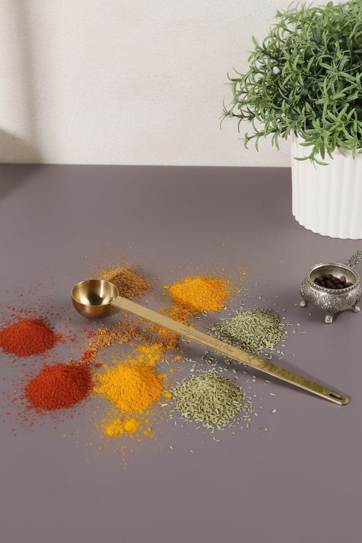 15 ml Gold Ölçü Kaşığı | Kahve ve Mutfak İçin Şık Ölçek Kaşığı