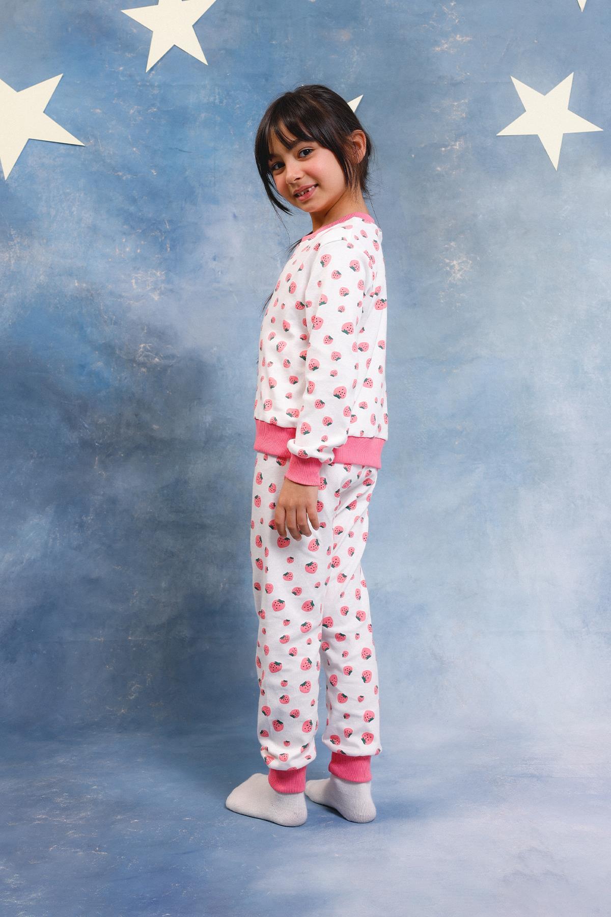 Perendi Kız Çocuk %100 Pamuk Pijama Takımı fotoğrafı 2 (önizleme)