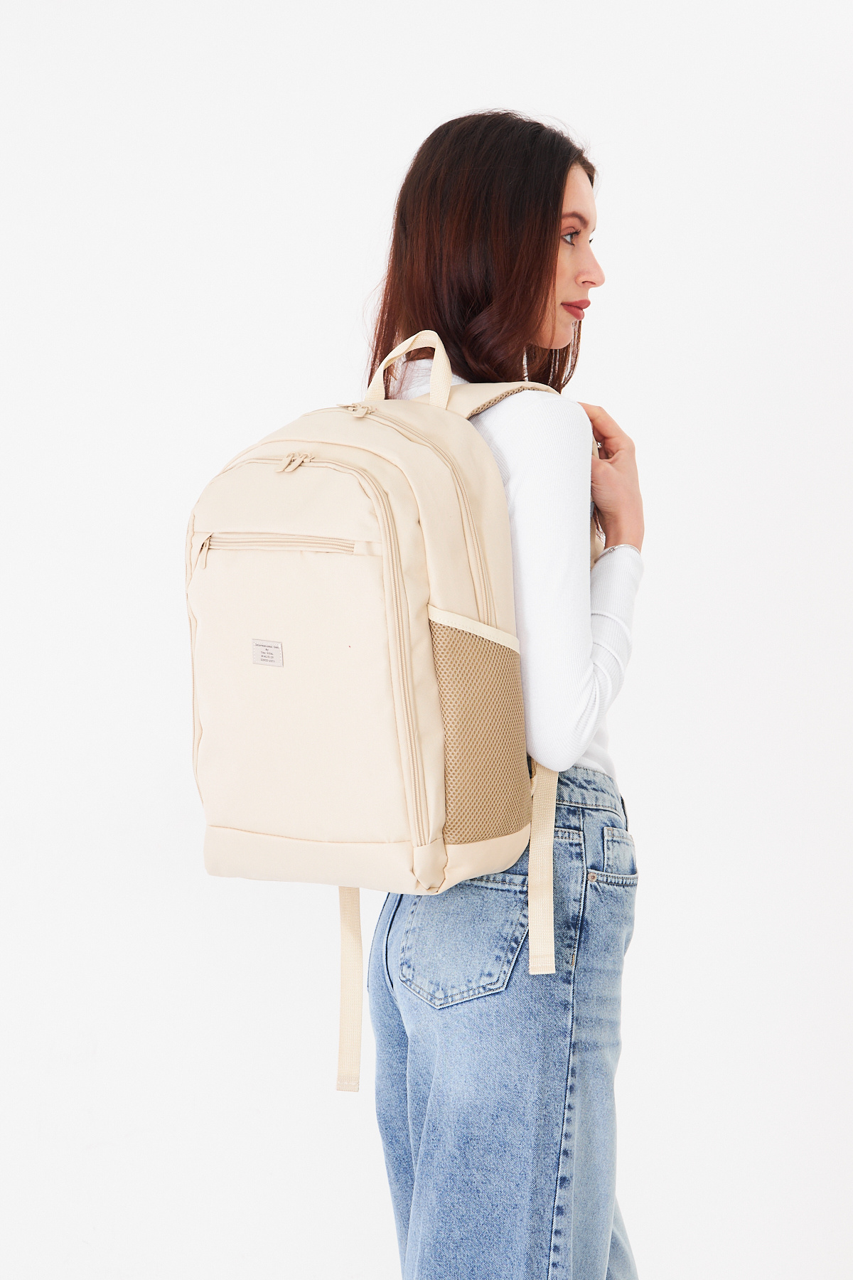 Superbag Su Geçirmez Sırt Çantası 3 Bölmeli | Günlük Okul Seyahat Laptop Çantası Unisex görsel 3