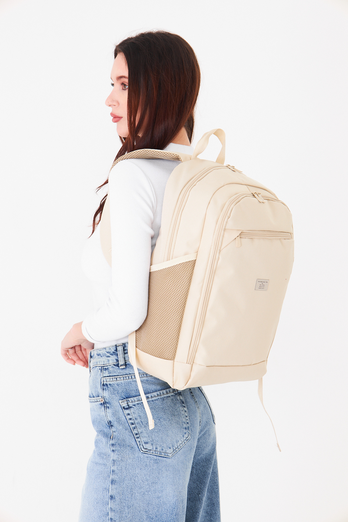 Superbag Su Geçirmez Sırt Çantası 3 Bölmeli | Günlük Okul Seyahat Laptop Çantası Unisex görsel 5