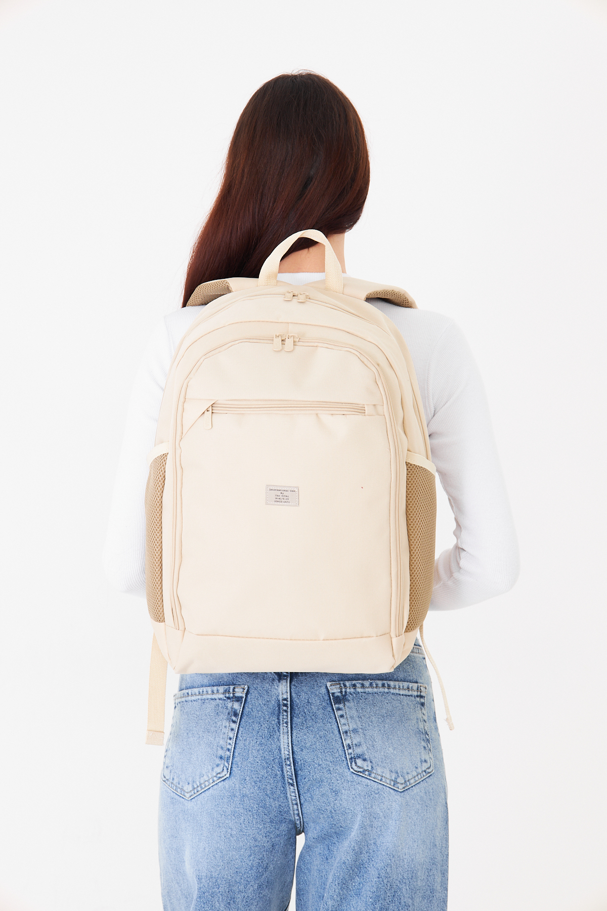 Superbag Su Geçirmez Sırt Çantası 3 Bölmeli | Günlük Okul Seyahat Laptop Çantası Unisex görsel 4